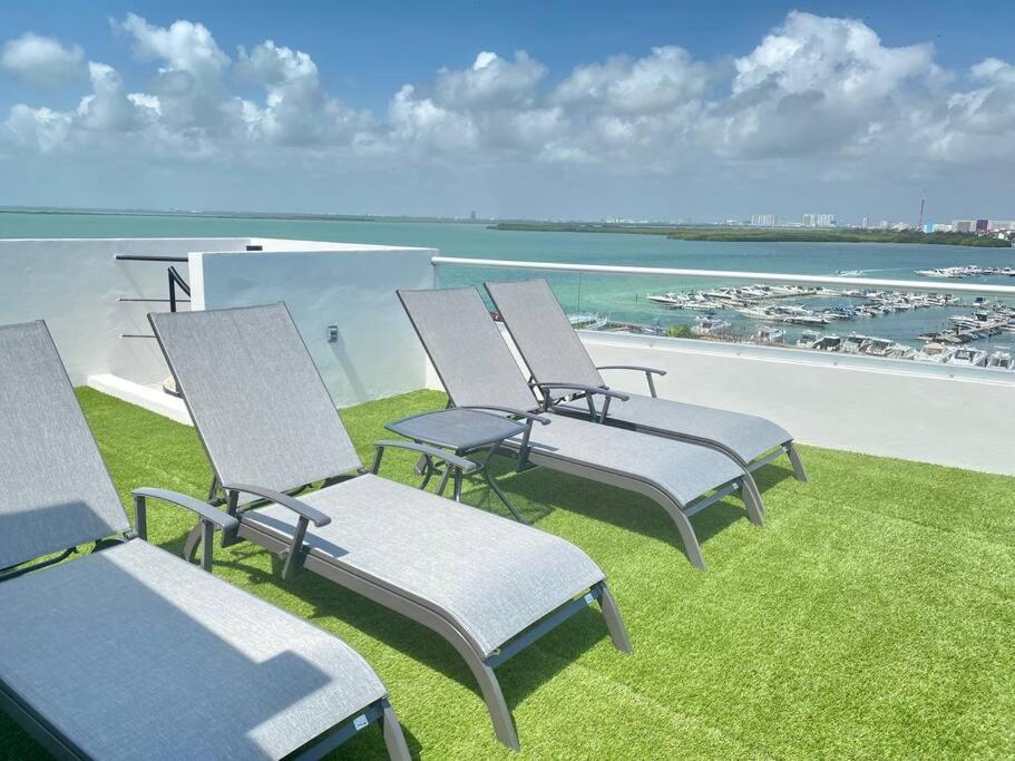 Panoramic Penthouse Appartement Cancún Buitenkant foto